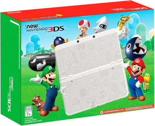 New Nintendo 3DS Super Mario White Edition - Nintendo 3DS