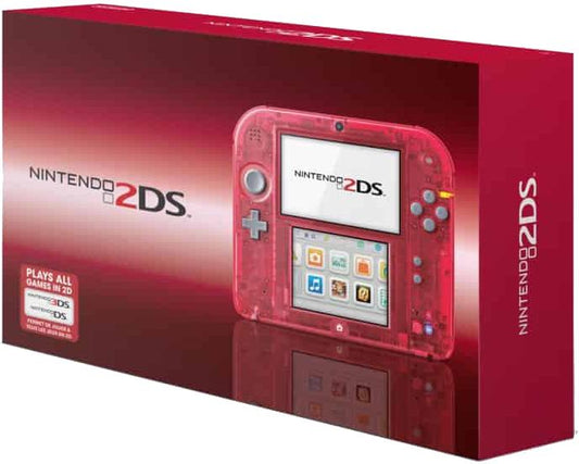Nintendo 2DS Crystal Red - Nintendo 3DS