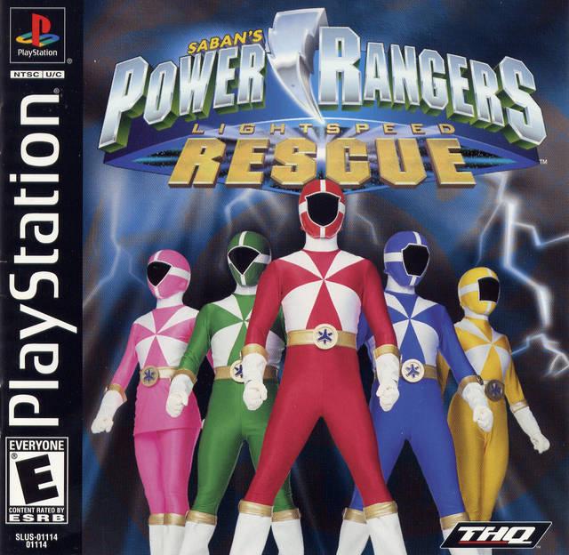Retroid Concord - Power Rangers Lightspeed Rescue - Video Game - Playstation