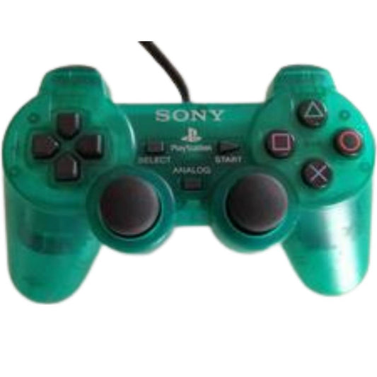 Emerald Green Dual Shock Controller - Playstation 2