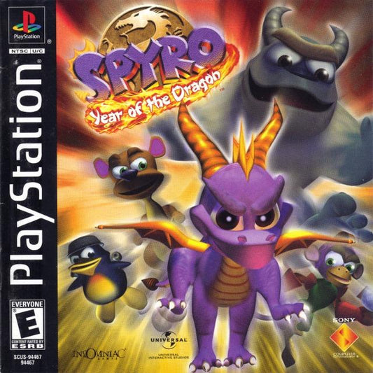 Spyro Year of the Dragon - Playstation