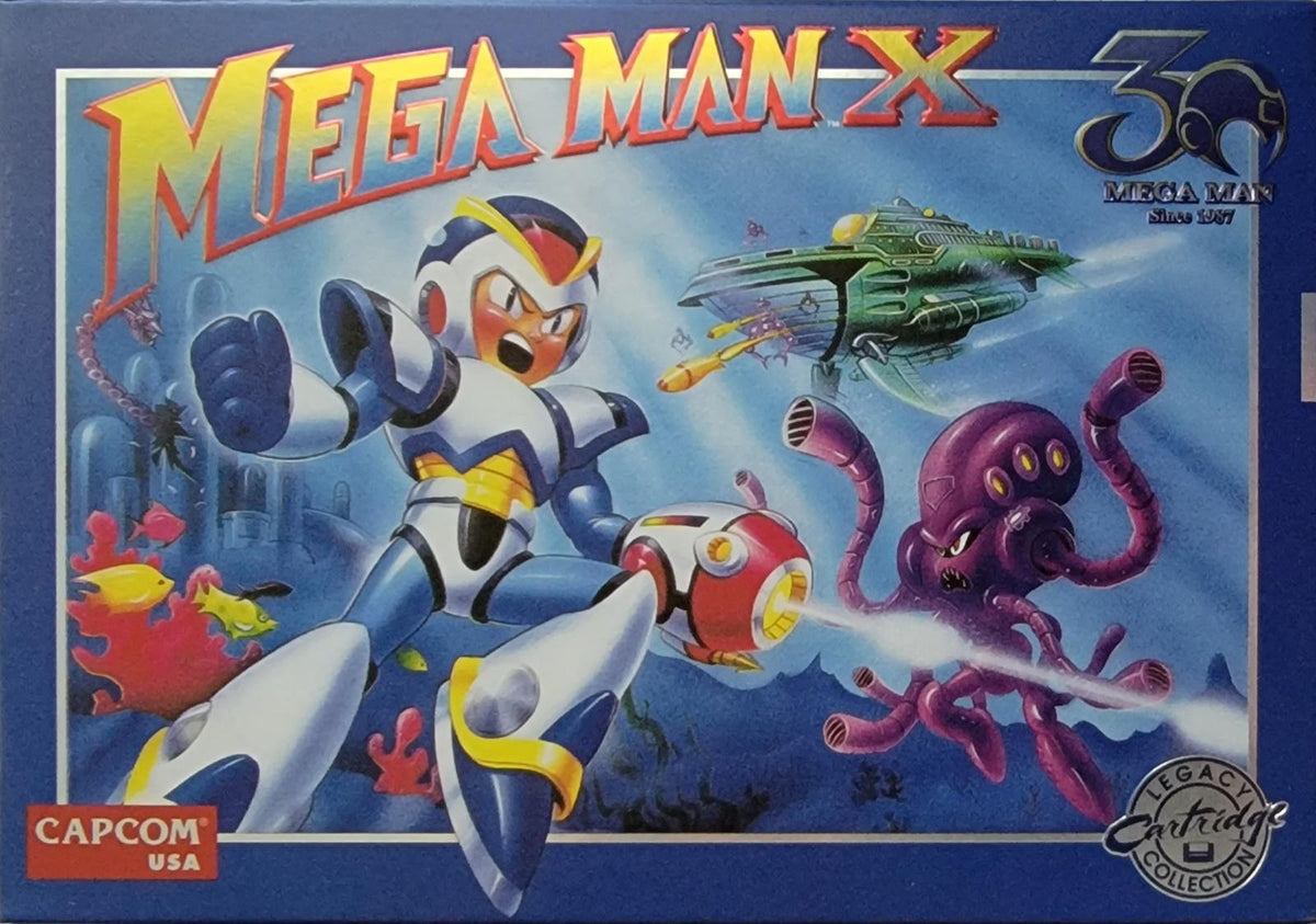 Mega Man X [iam8bit 30th Anniversary Edition] - Super Nintendo