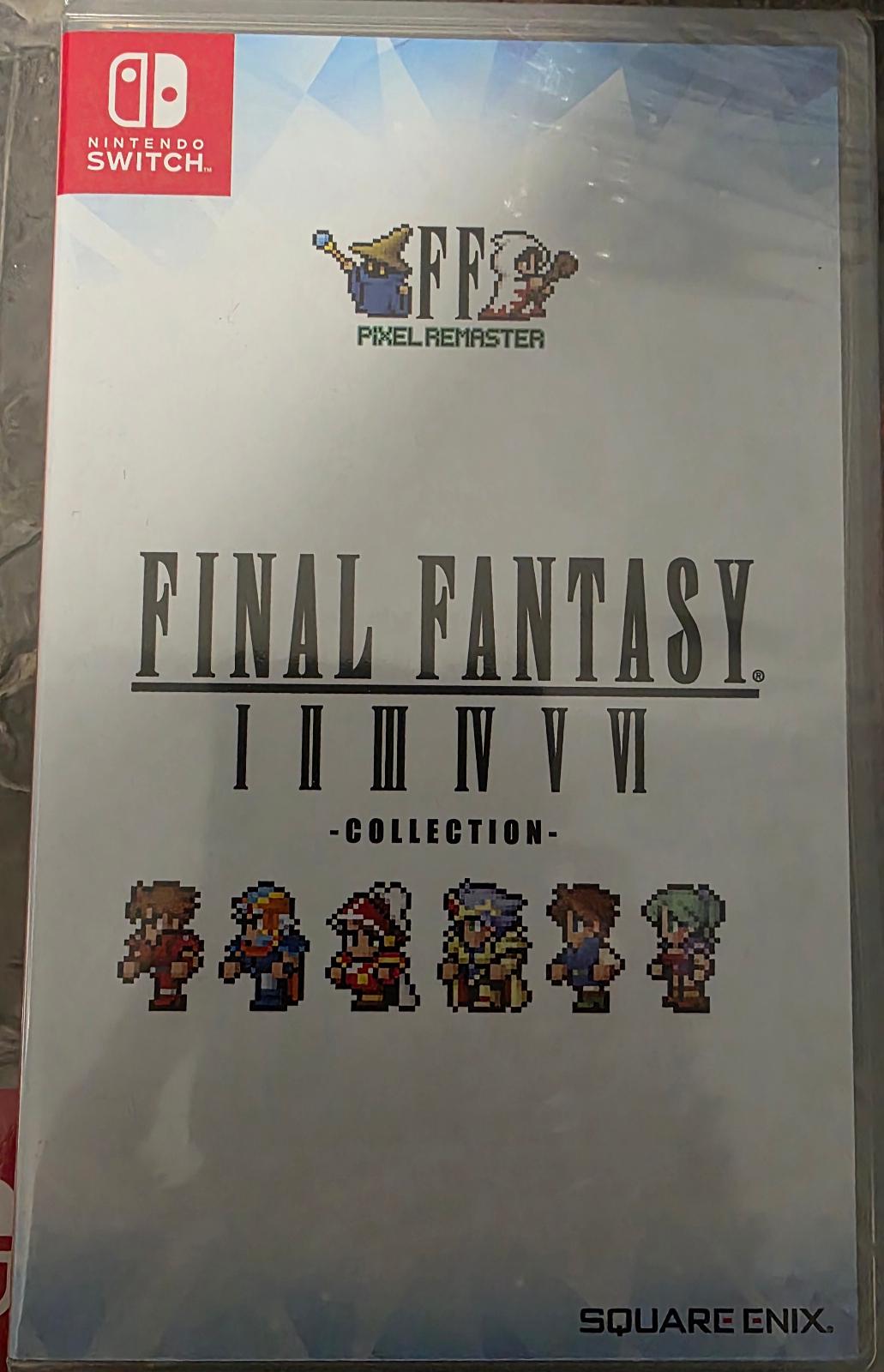 Final Fantasy I-VI Collection Pixel Remaster - Asian English Switch