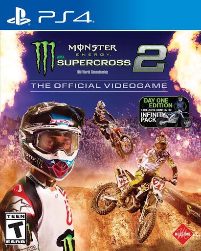 Retroid Games Winston-Salem - Monster Energy Supercross 2 - Video Game - Playstation 4