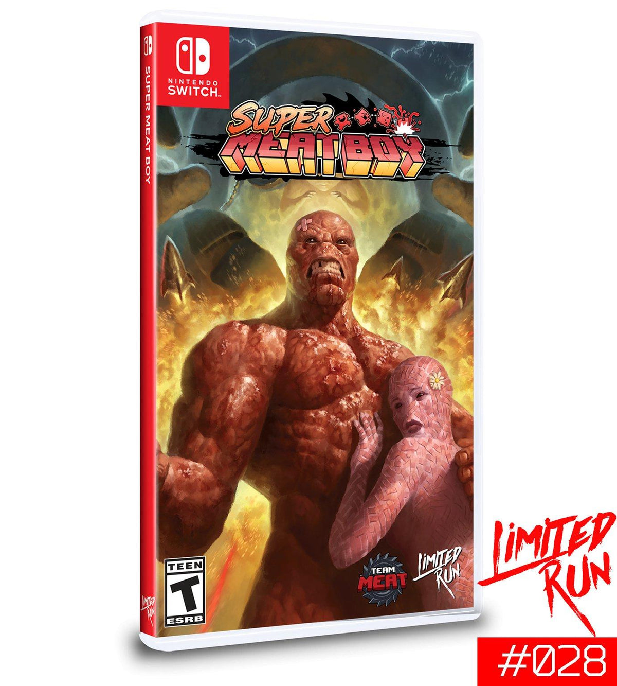 Retroid Concord - Super Meat Boy - Video Game - Nintendo Switch