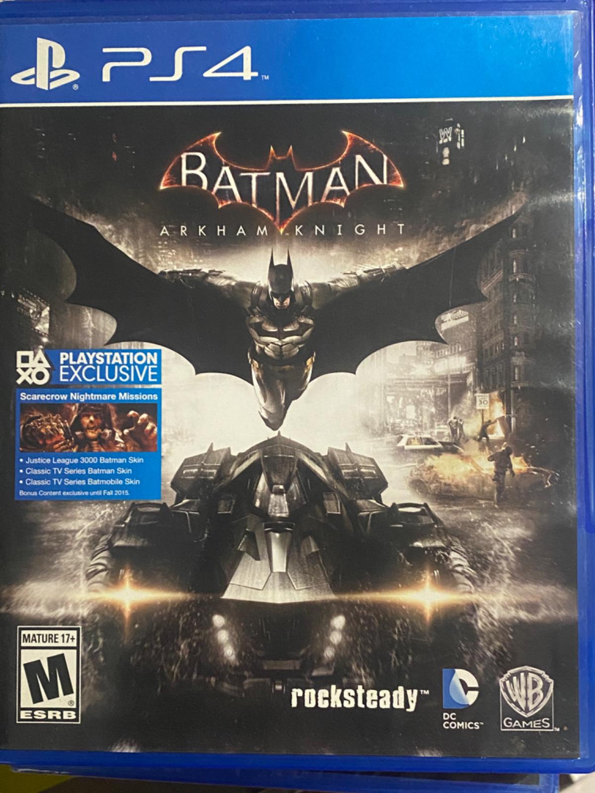 Retroid Concord - Batman Arkham Knight [Not For Resale] - Video Game - Playstation 4