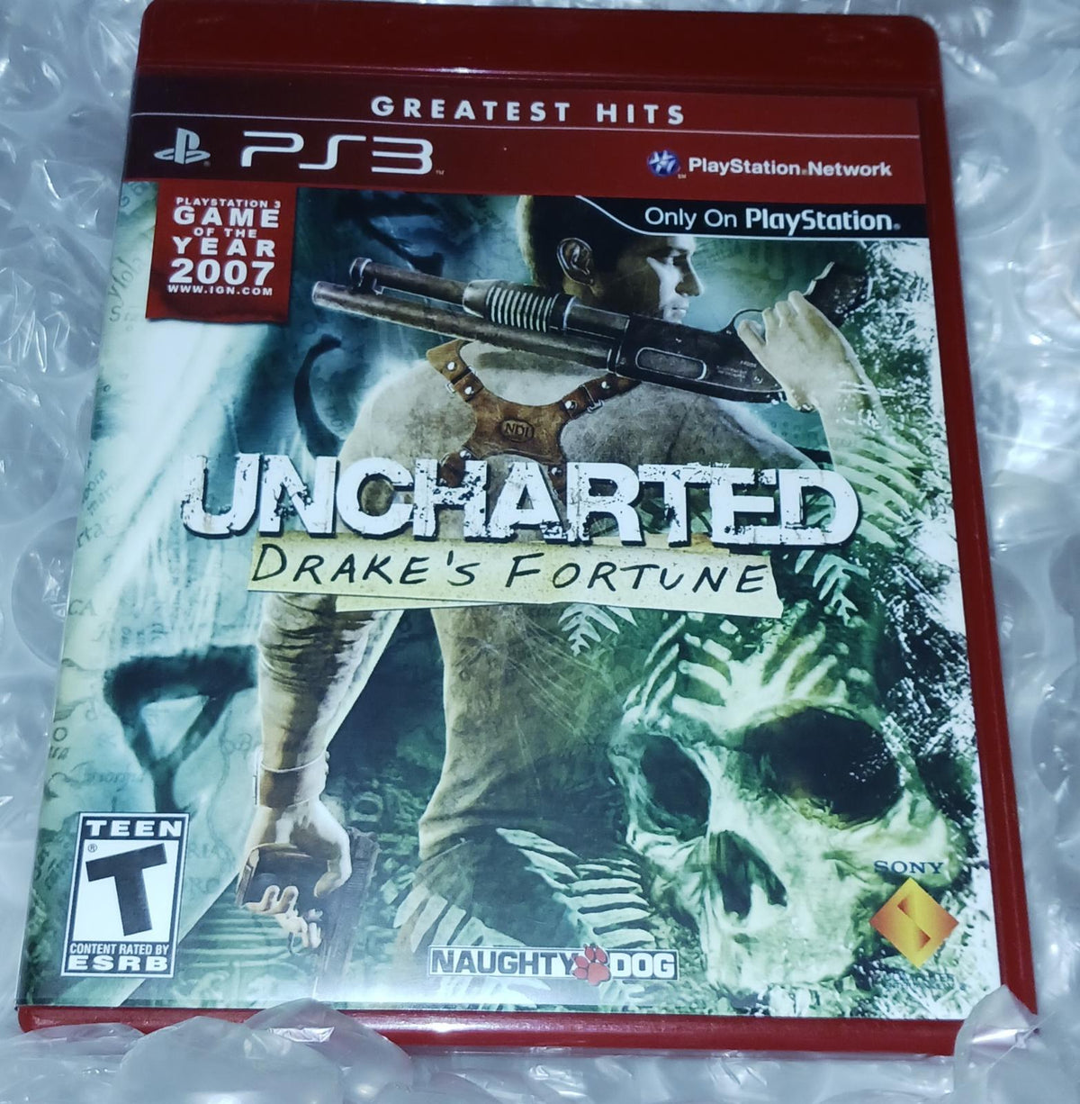 Retroid Games Winston-Salem - Uncharted Drakes Fortune [Greatest Hits Not For Resale] - Video Game - Playstation 3