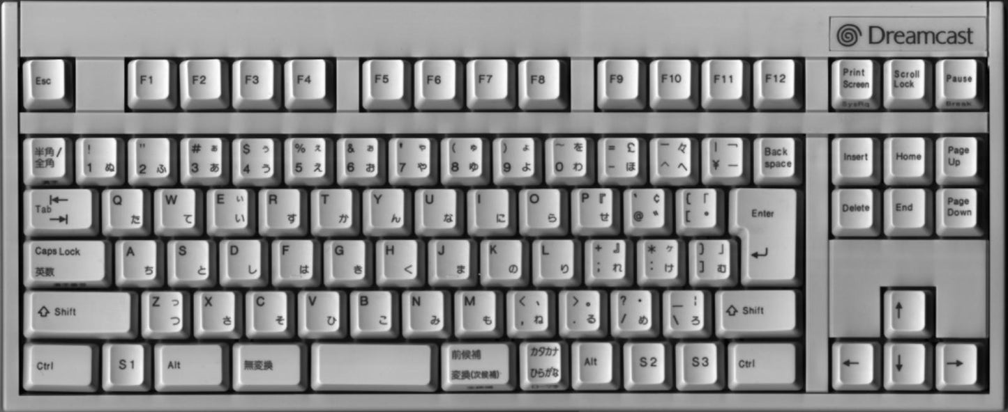 Dreamcast Keyboard - JP Sega Dreamcast