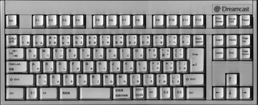 Dreamcast Keyboard - JP Sega Dreamcast