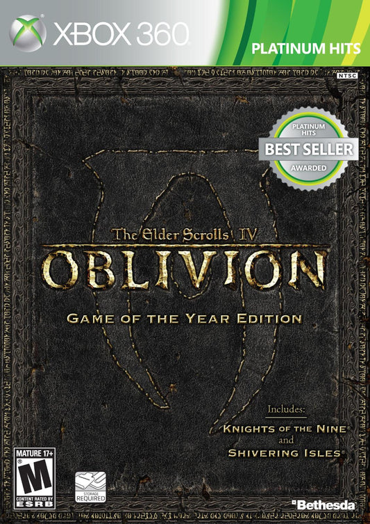 Elder Scrolls IV Oblivion [Game of the Year Platinum Hits] - Xbox 360