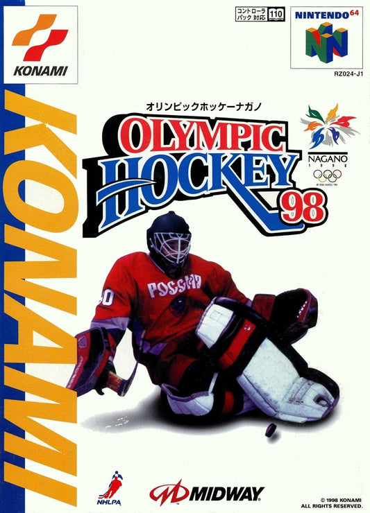 Olympic Hockey '98 - JP Nintendo 64