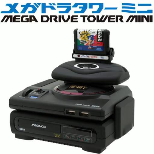 Sega Mega Drive Tower Mini - JP Sega Mega Drive