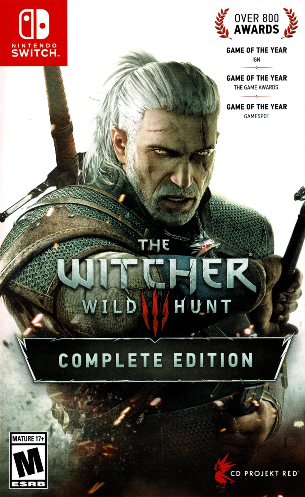 Retroid Games Winston-Salem - Witcher 3 Wild Hunt Complete Edition - Video Game - Nintendo Switch