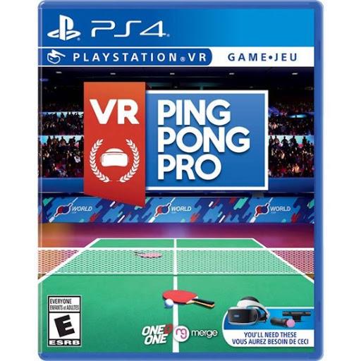 Retroid Games Winston-Salem - VR Ping Pong Pro - Video Game - Playstation 4