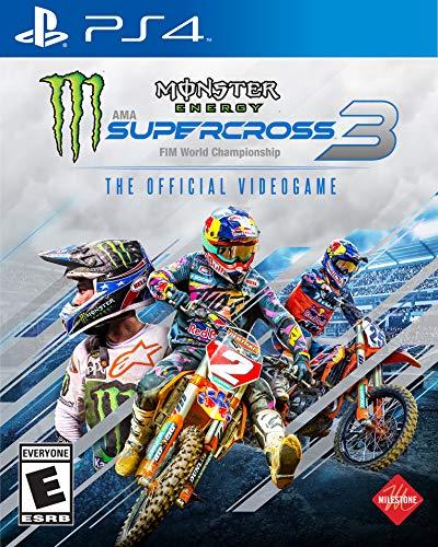 Retroid Games Winston-Salem - Monster Energy Supercross 3 - Video Game - Playstation 4