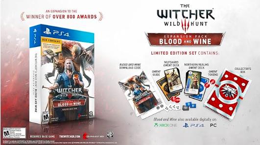 The Witcher 3: Wild Hunt Blood And Wine - Playstation 4