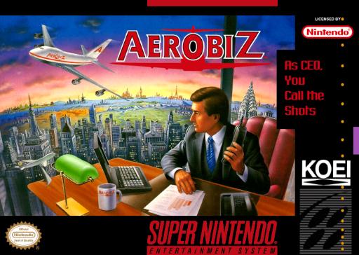 Retroid Games Winston-Salem - Aerobiz - Video Game - Super Nintendo