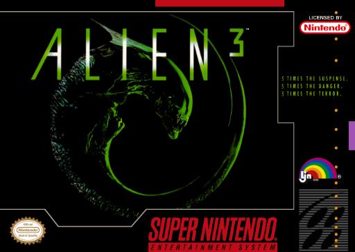 Retroid Games Winston-Salem - Alien 3 - Video Game - Super Nintendo