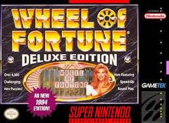 Retroid Games Winston-Salem - Wheel of Fortune Deluxe Edition - Video Game - Super Nintendo