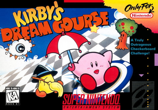 Kirby's Dream Course - Super Nintendo