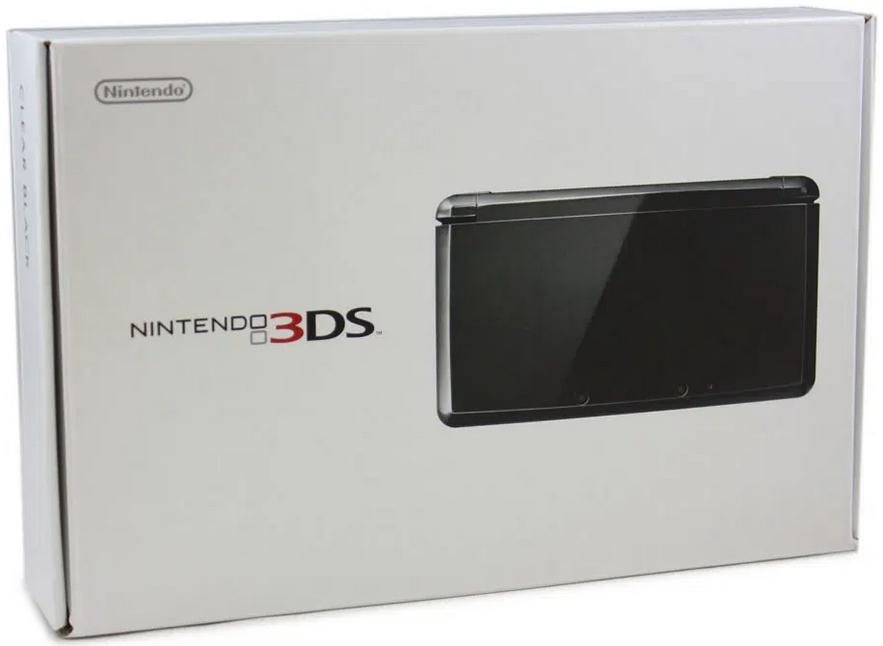 Nintendo 3DS Clear Black - JP Nintendo 3DS