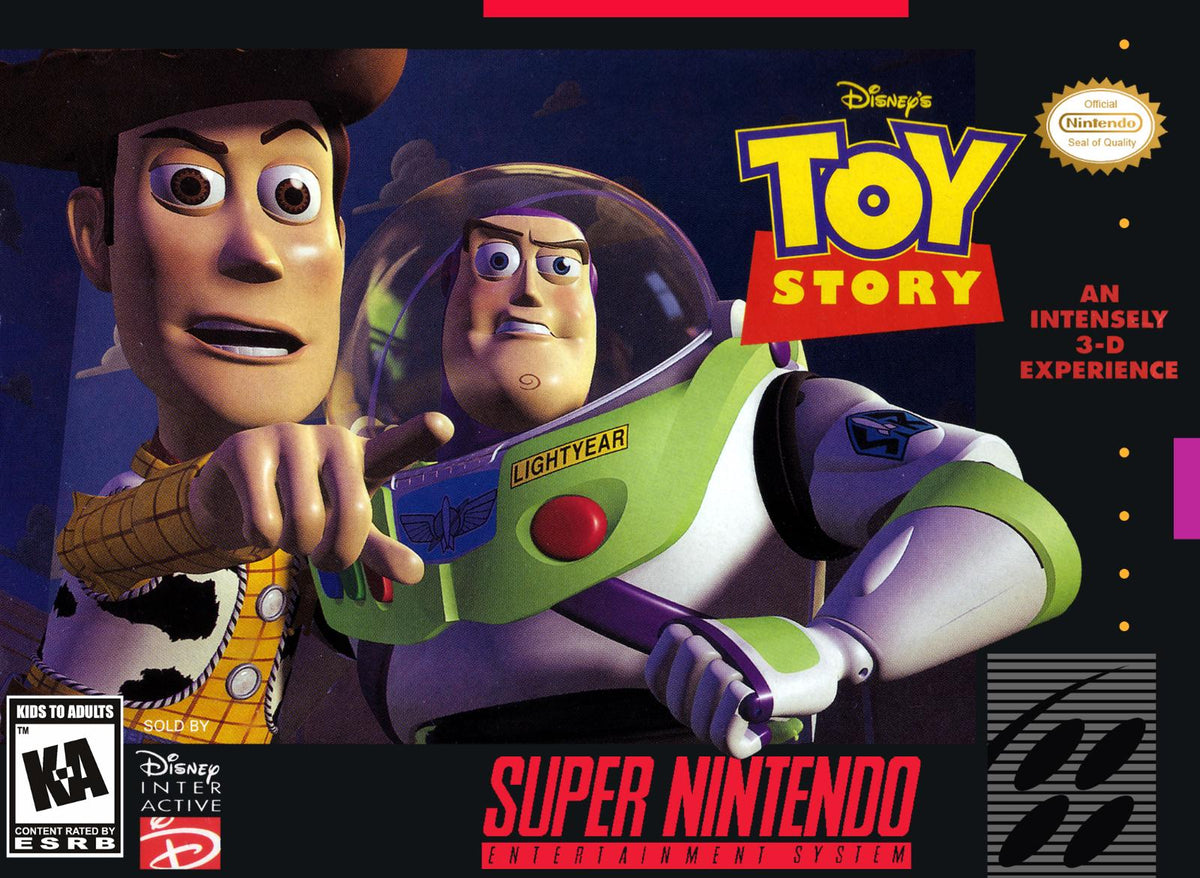 Retroid Games Winston-Salem - Toy Story - Video Game - Super Nintendo