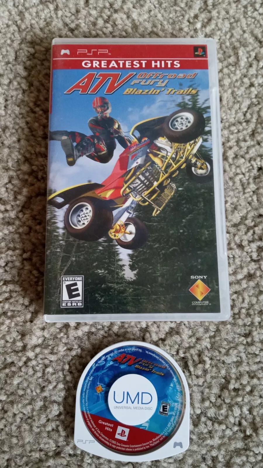 ATV Offroad Fury Blazin Trails [Greatest Hits] - PSP