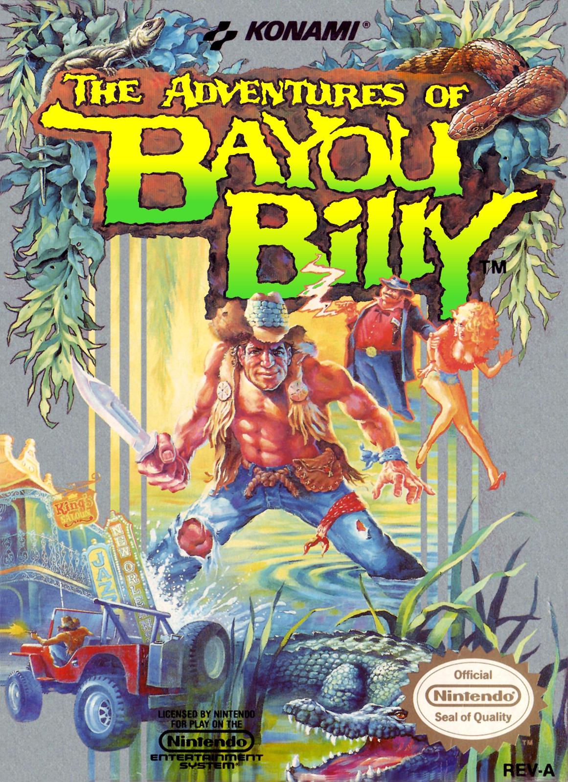 Retroid Games Winston-Salem - Adventures of Bayou Billy - Video Game - NES