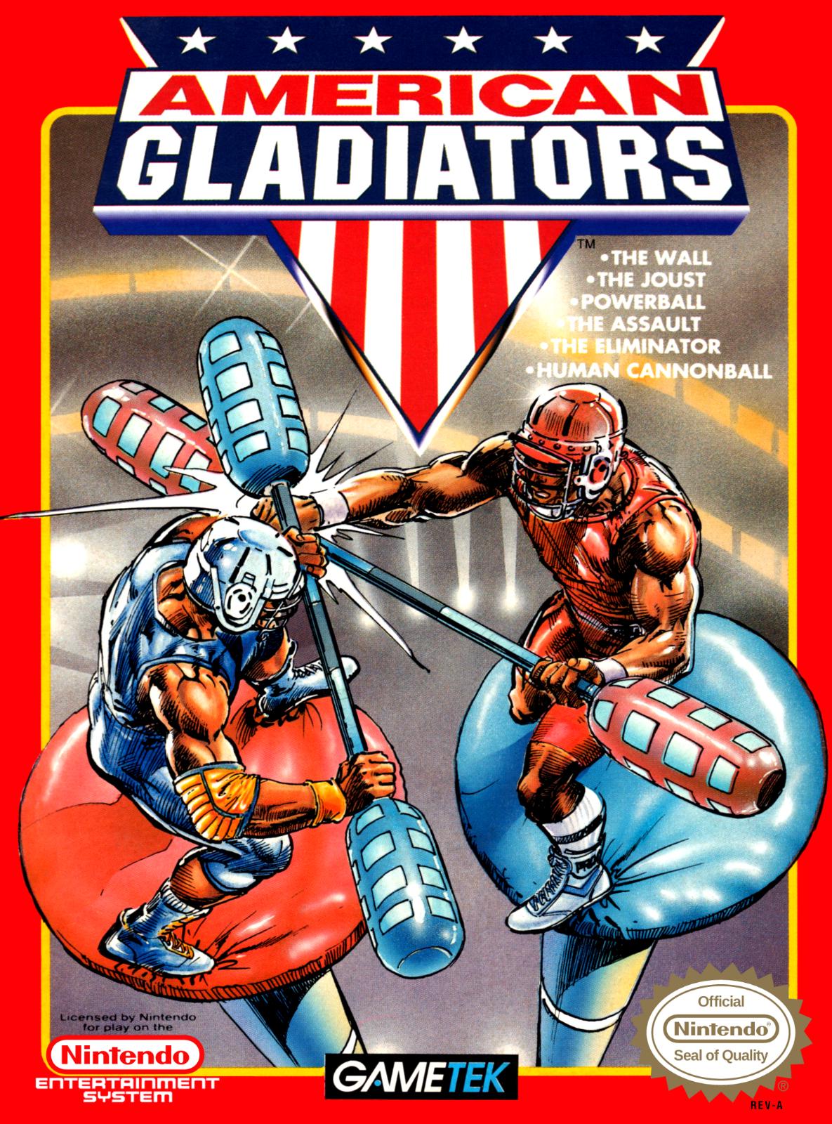 Retroid Concord - American Gladiators - Video Game - NES