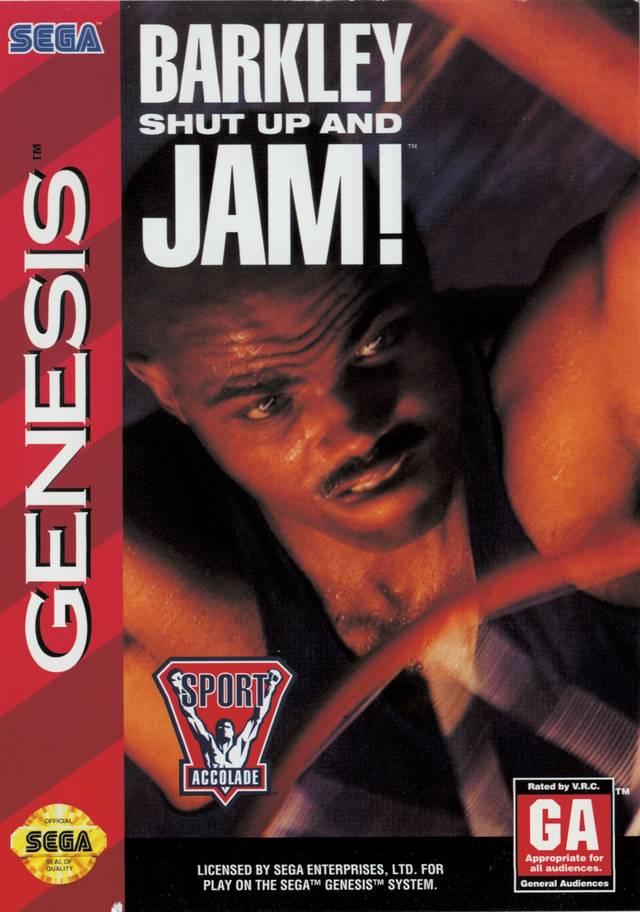 Retroid Concord - Barkley Shut Up and Jam - Video Game - Sega Genesis