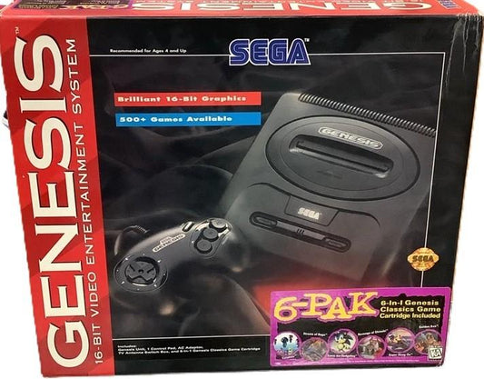 Sega Genesis Model 2 Console [6-Pak] - Sega Genesis
