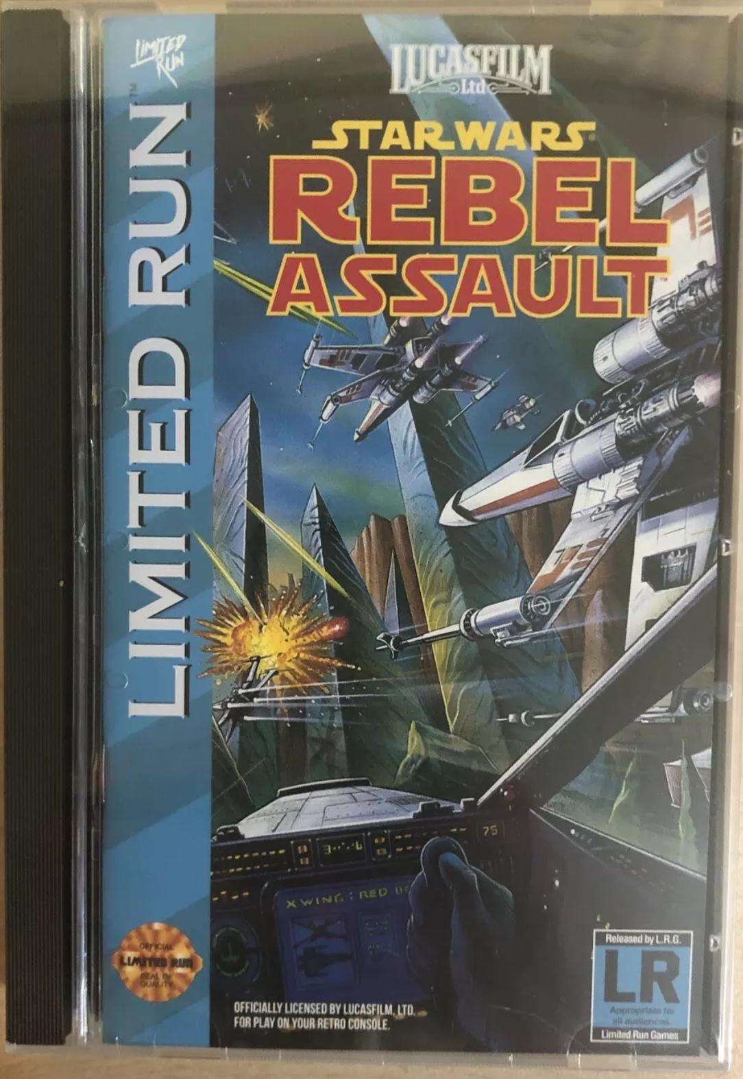 Retroid Concord - Star Wars Rebel Assault [Limited Run] - Video Game - Sega CD