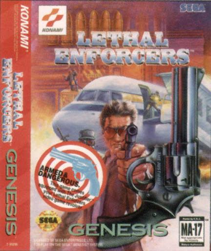 Retroid Concord - Lethal Enforcers - Video Game - Sega Genesis