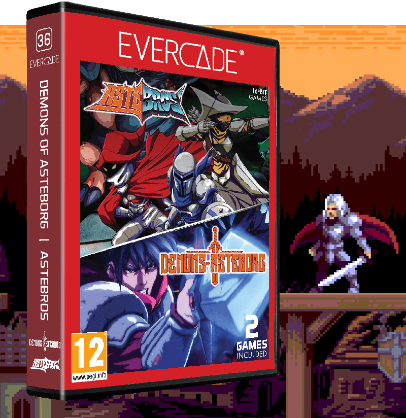 Demons of Asteborg / Astebros - Evercade