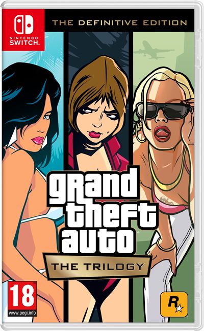Grand Theft Auto: The Trilogy [Definitive Edition] - PAL Nintendo Switch