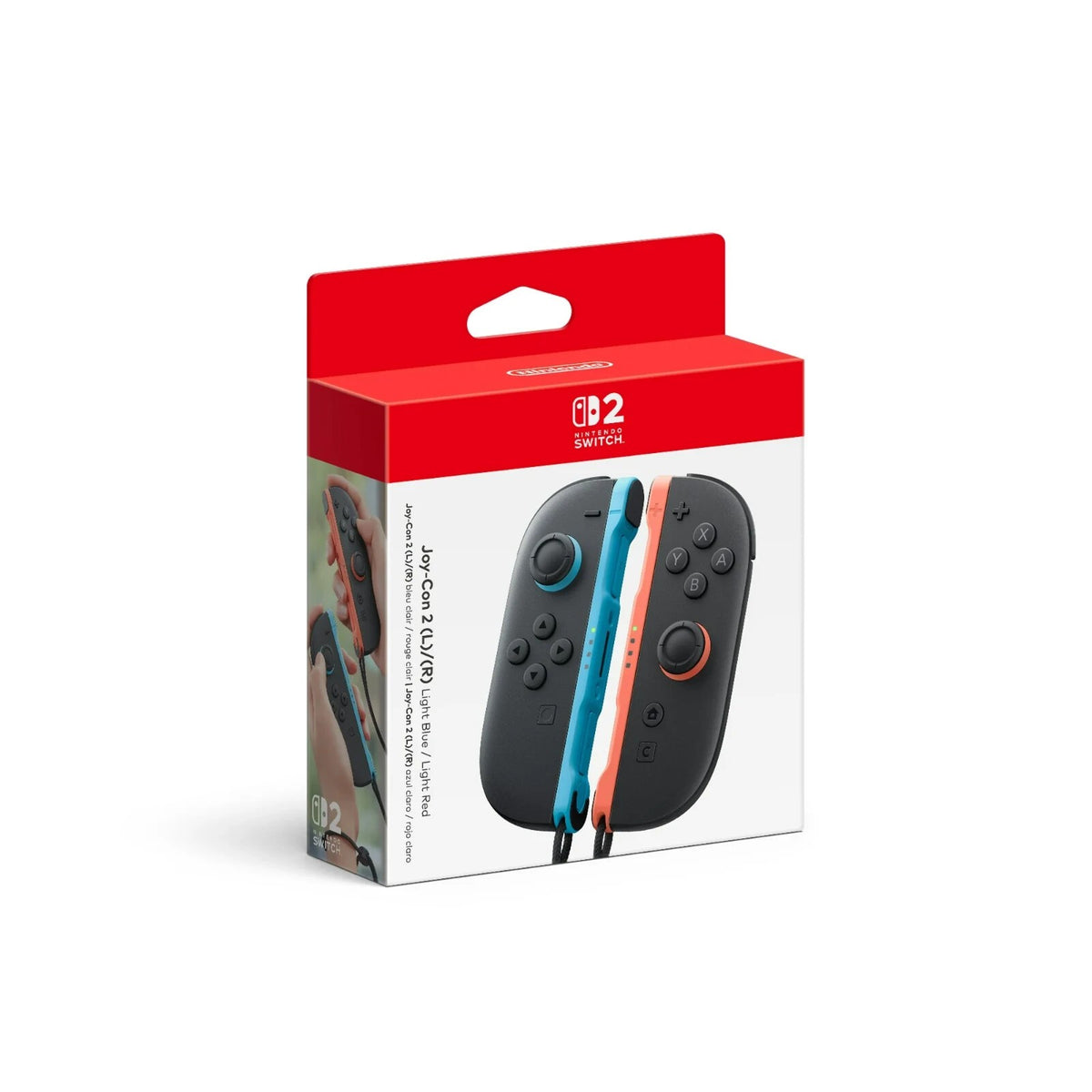 Retroid Concord - Joy Con 2 Light Blue & Light Red - Video Game - Nintendo Switch 2