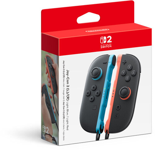 Joy Con 2 Light Blue & Light Red - Nintendo Switch 2