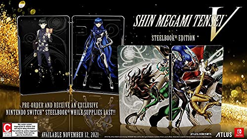 Shin Megami Tensei V [Steelbook Edition] - Nintendo Switch