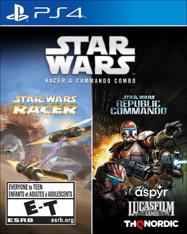 Star Wars Racer & Commando Combo - Playstation 4