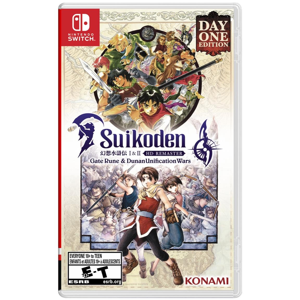 Suikoden I & II HD Remaster [Day One Edition] - Nintendo Switch