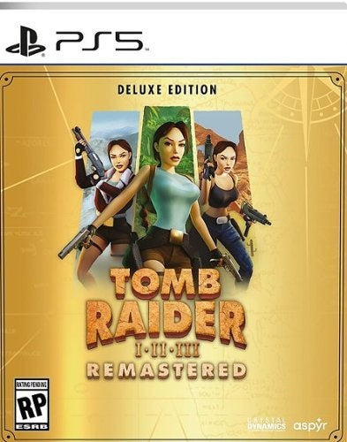 Tomb Raider I-III Remastered [Deluxe Edition] - Playstation 5