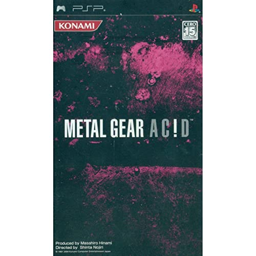 Metal Gear Acid - JP PSP